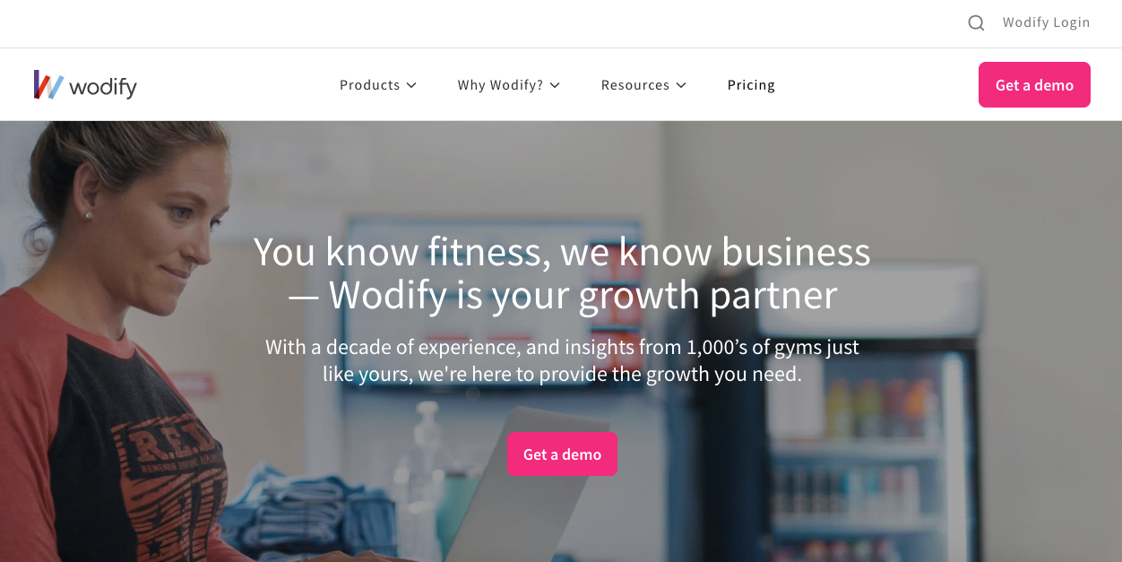 Wodify Homepage