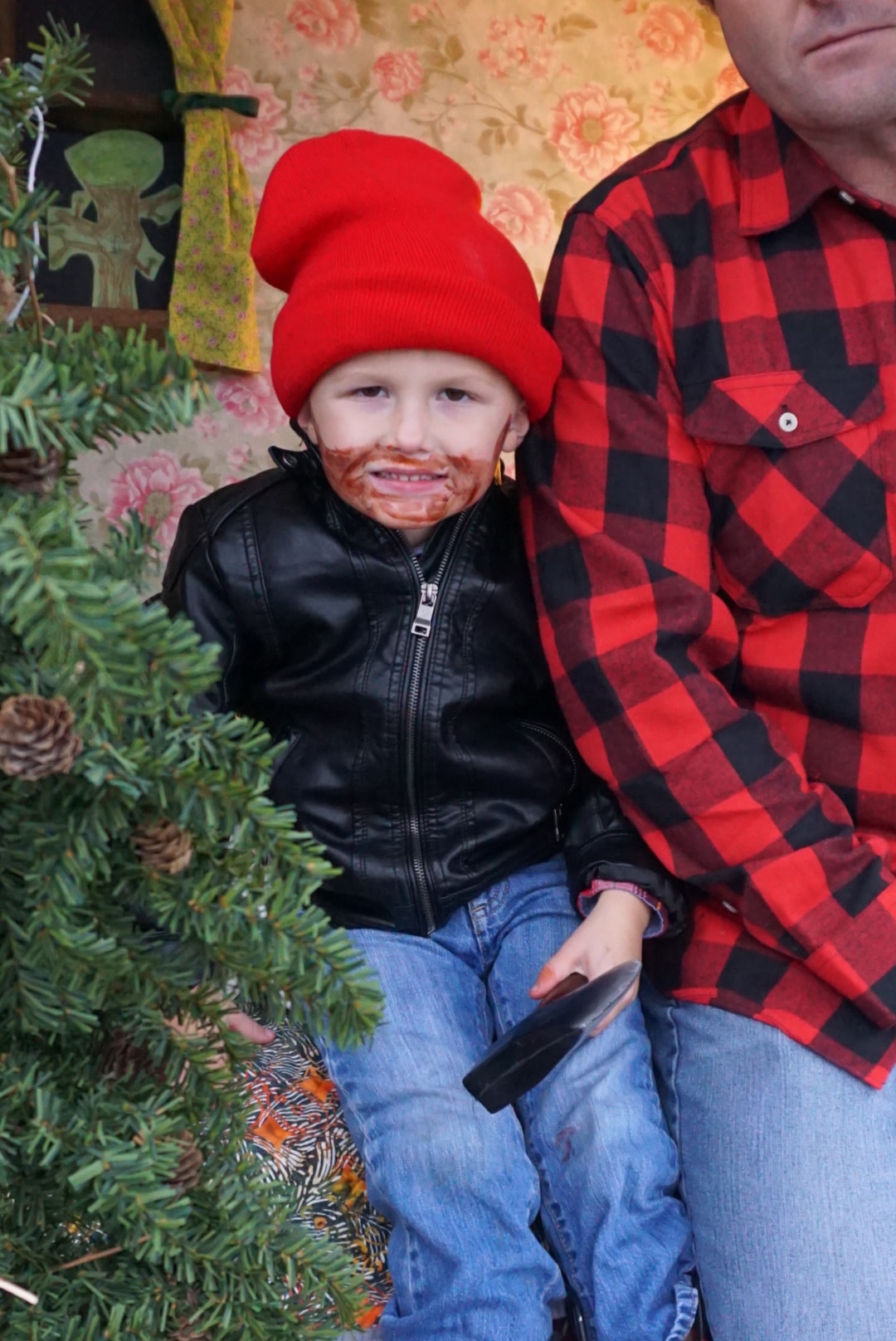 In addition to red riding hood, you can add a lumberjack to your group theme.