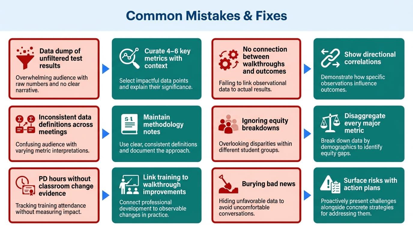 Common Mistakes That Undermine Instructional Board Reports