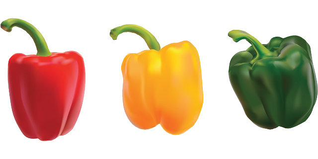 pepper, capsicum, vegetable