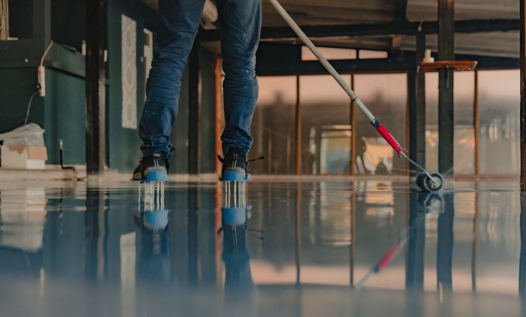 epoxy flooring project