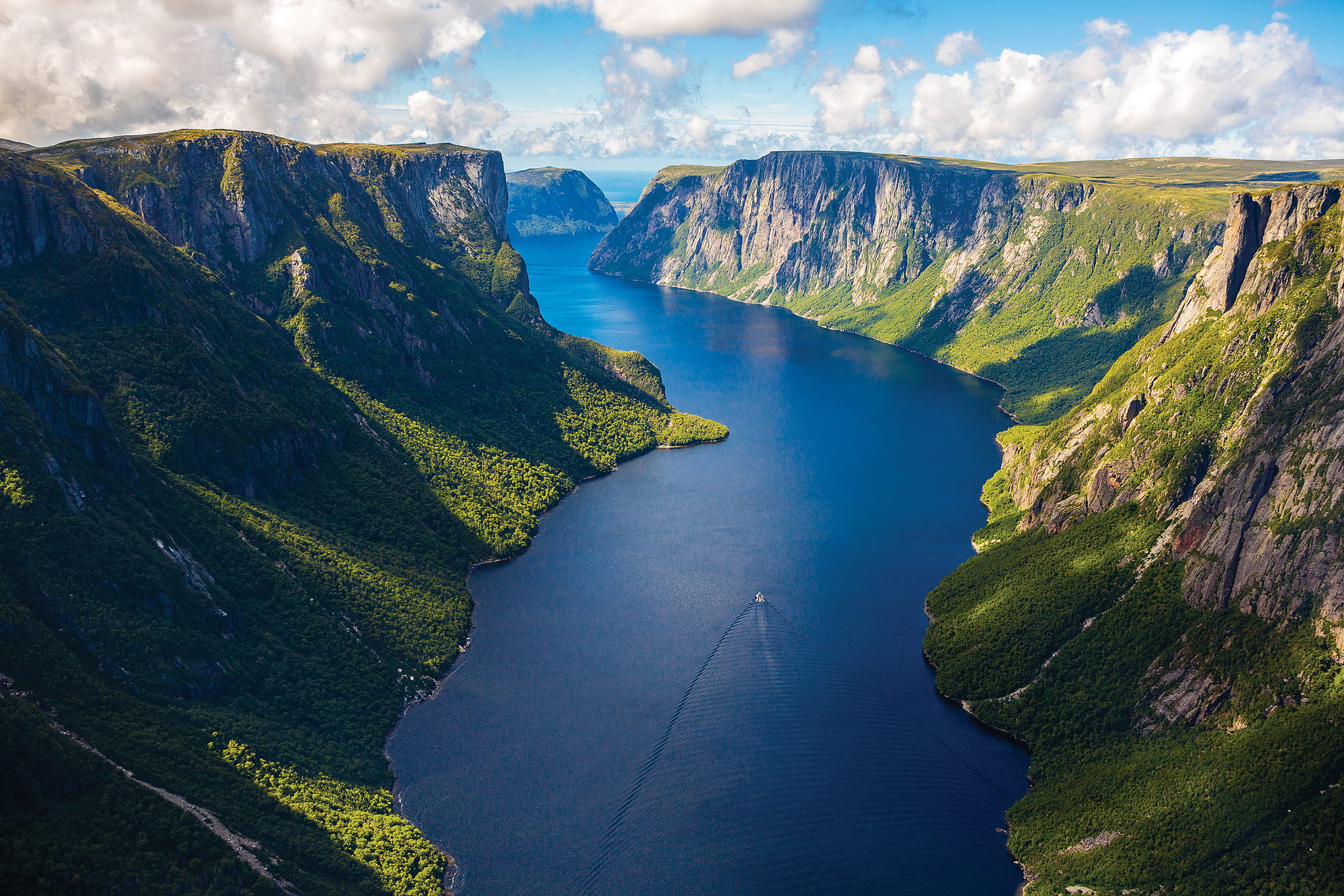 If you are far away from Waterton Lakes National Park or Wood Buffalo National Park, Gros Morne won't let you down