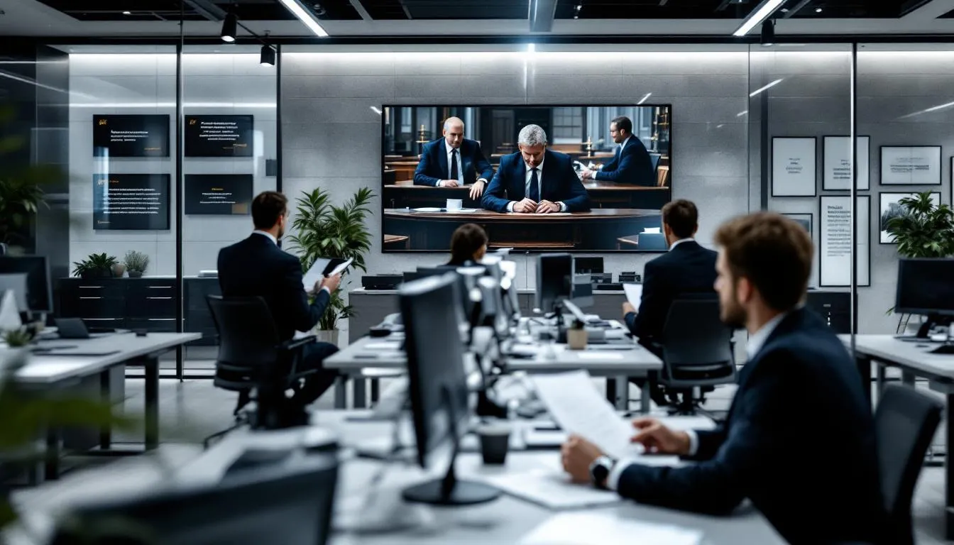 A welcoming office environment of a personal injury law firm.