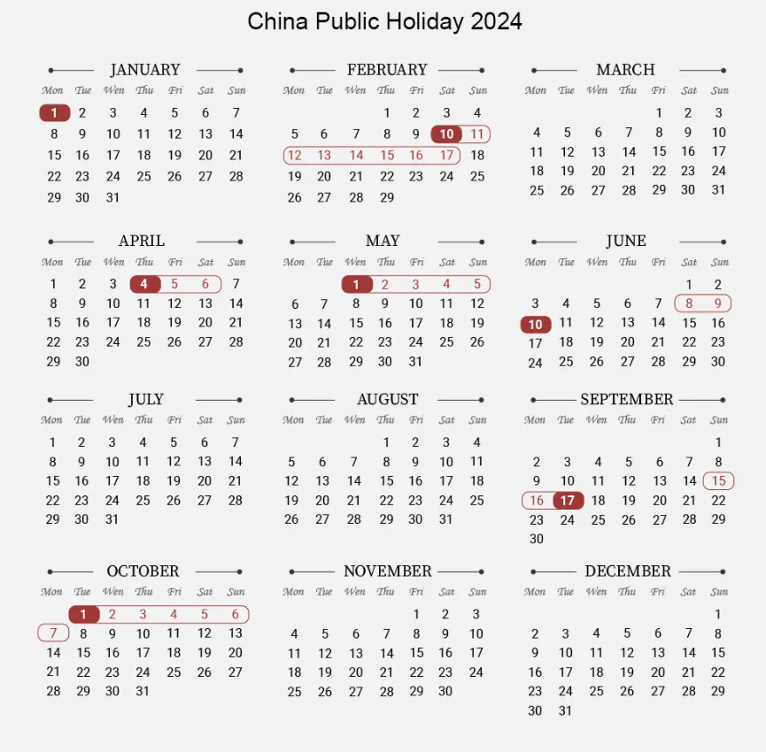 chinese calendar