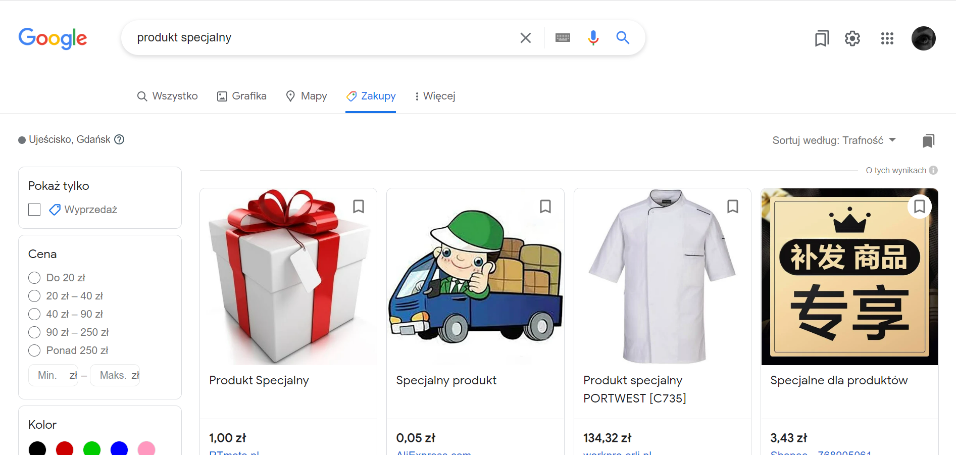 Google Shopping – aplikacja Shoper umożliwia dotarcie do odbiorców również za pomocą narzędzia Google. [Źródło: https://shopping.google.com]