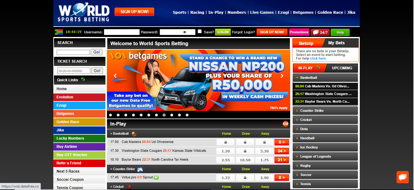 World Sports Betting