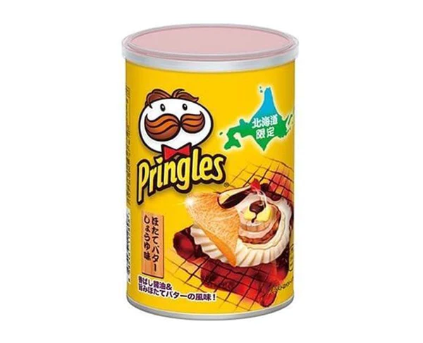 Pringles Japan Hokkaido Butter Shoyu Scallops Flavor