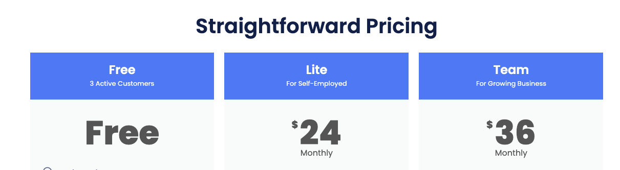 Less Accounting pricing options
