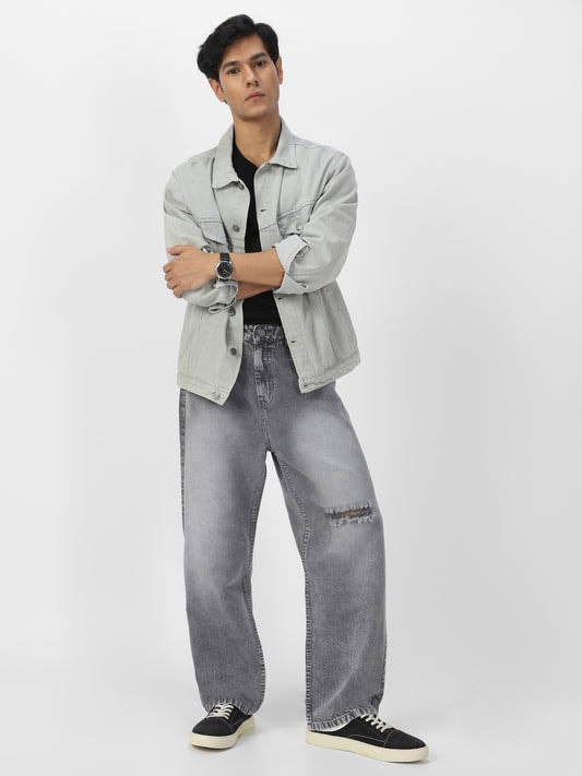 Grey Relaxed Fit Jeans for Seasons and Reasons