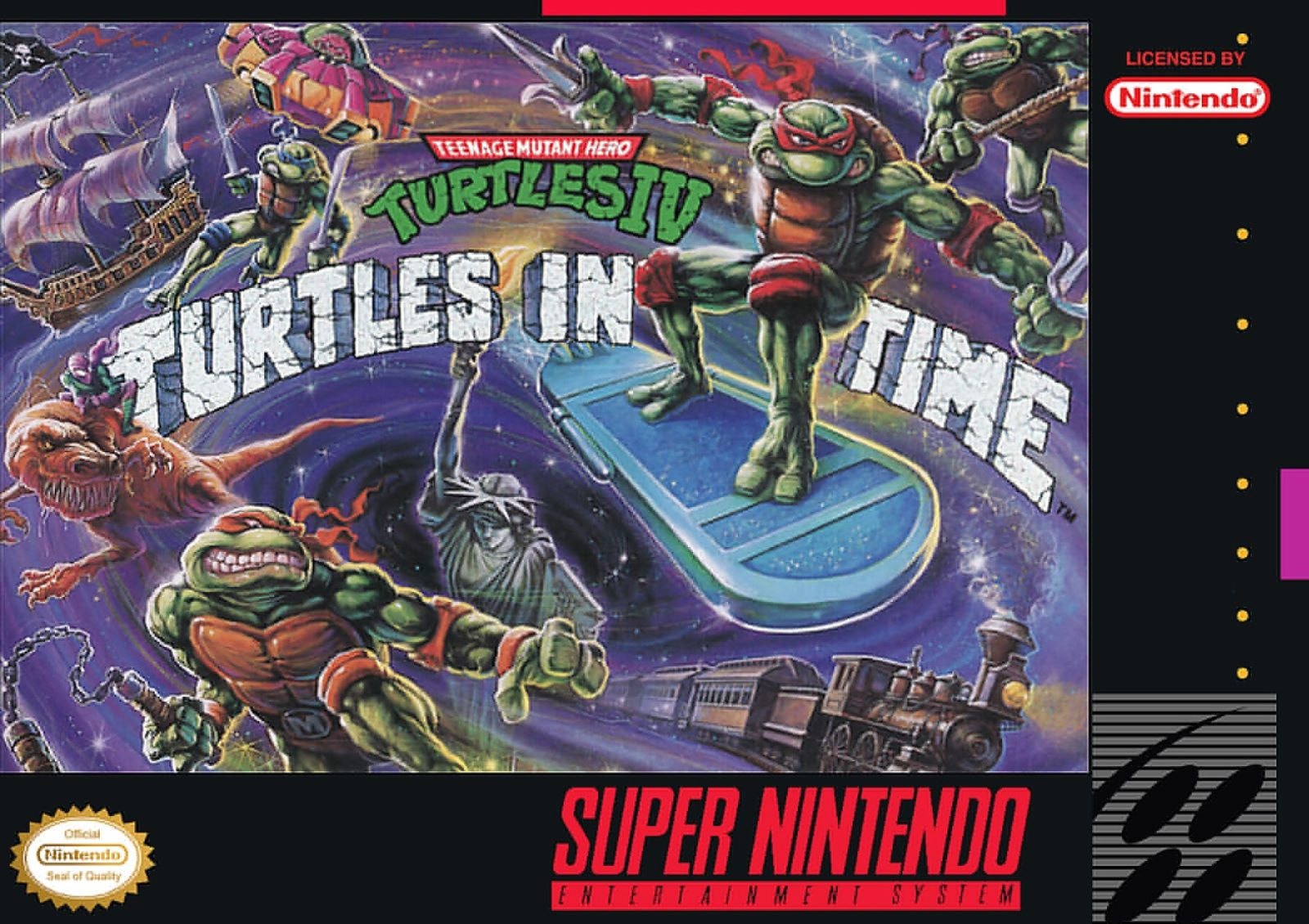 Iconic SNES TMNT Cover