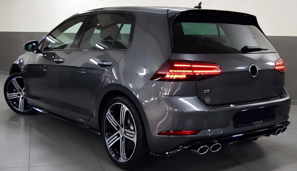 A car with BayOptiks LED Tail Lights