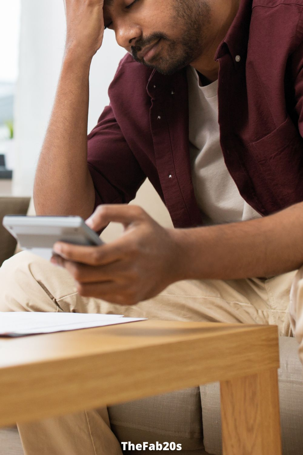 Taurus guy checking phone, upset 