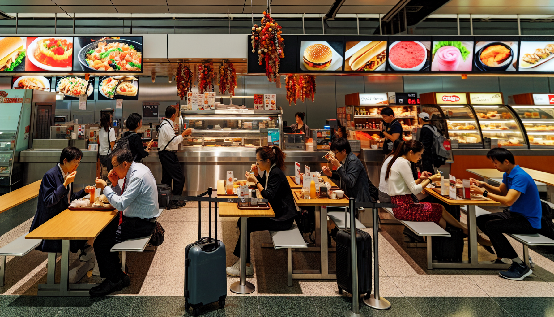 Dining options at Terminal 4