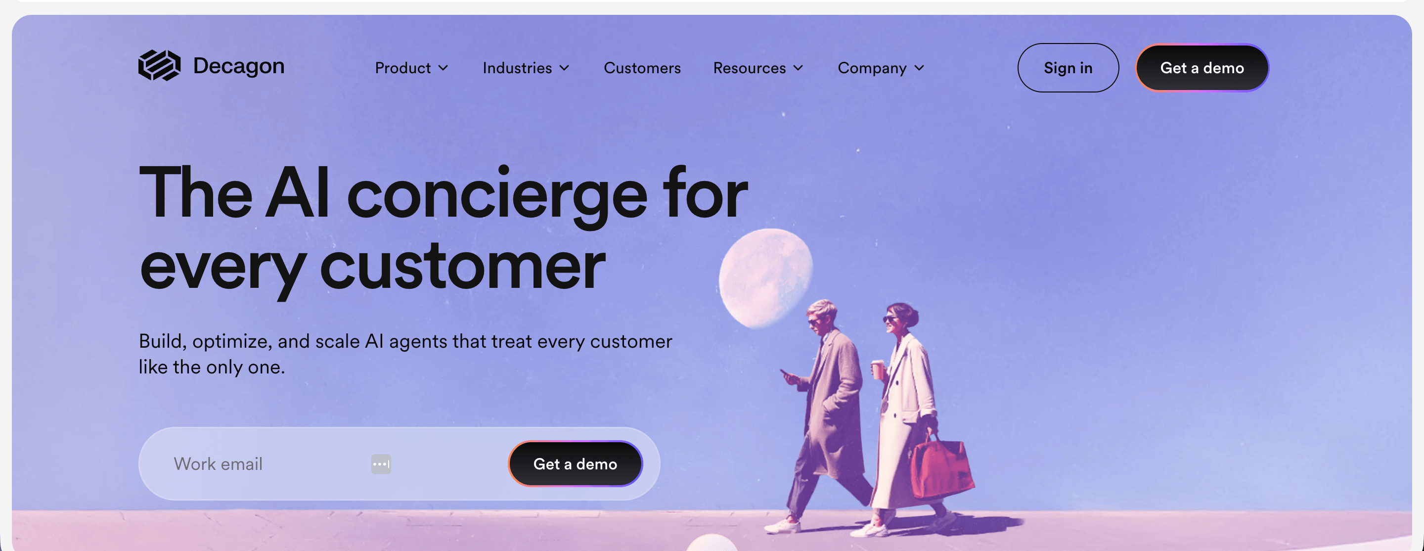 AI customer service solutions - Decagon