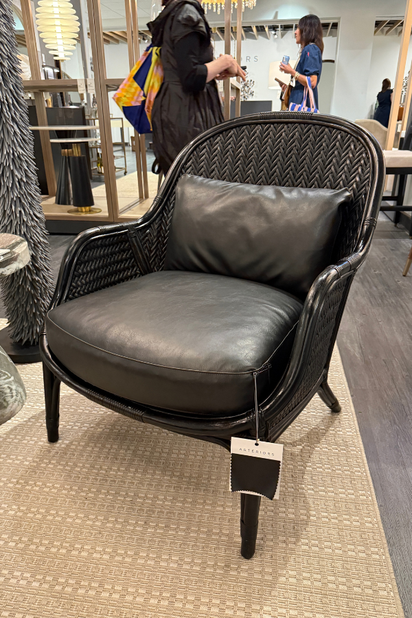 Arteriors presented some stunning sofas and chairs this year