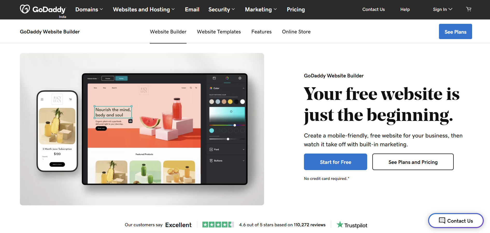 GoDaddy-Website-Builder