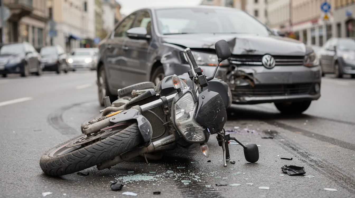 Motorcycle accident