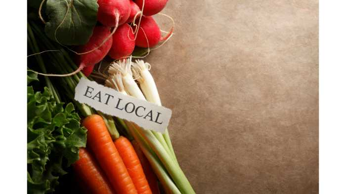 Supports locally grown food