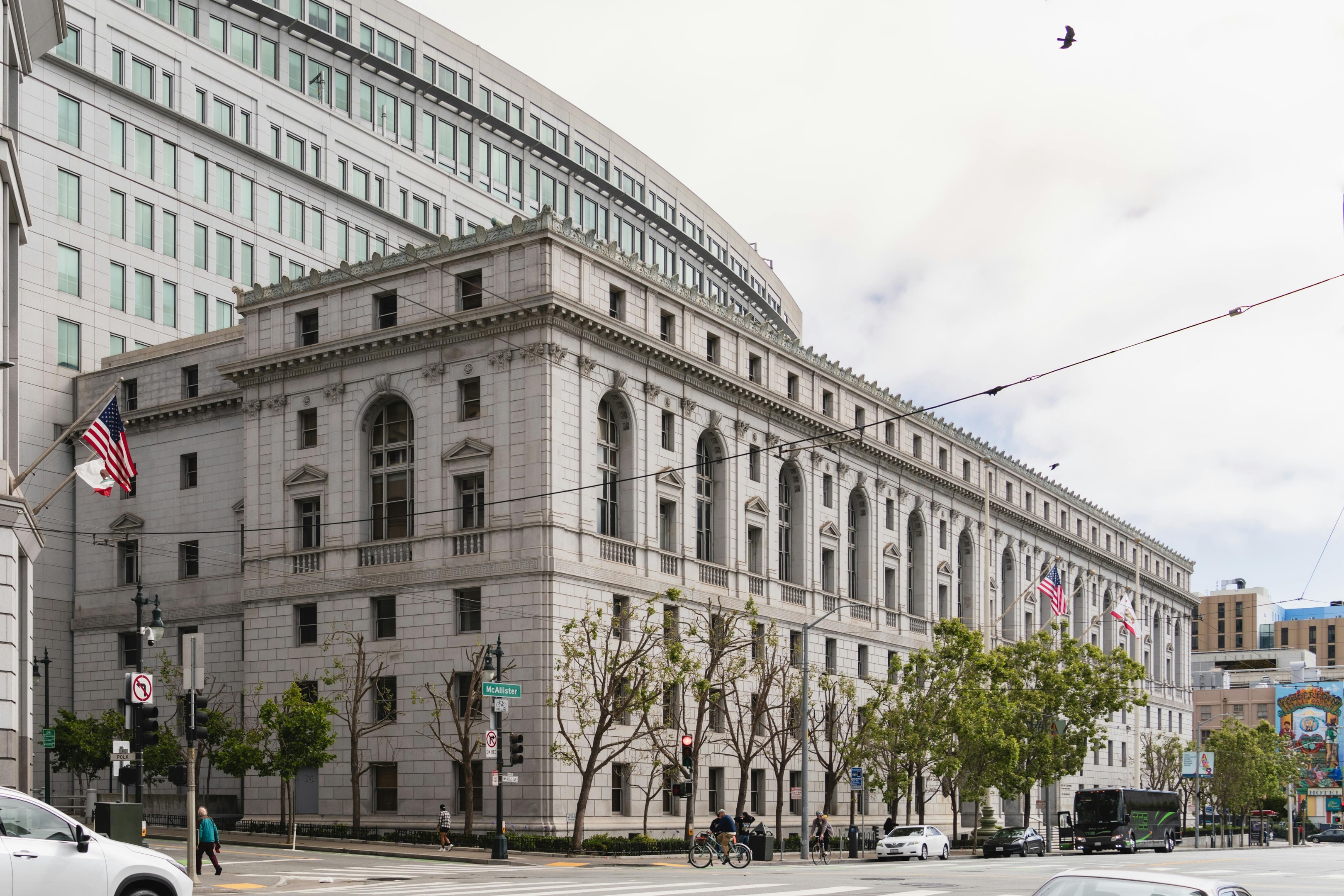 Public courthouse accessed by real estate investors day after day.