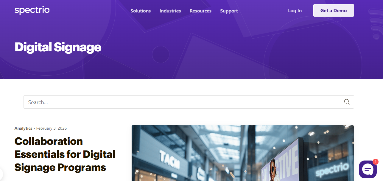 8 Best Conference Room Digital Signage Software Companies in 2026 6 spectrio