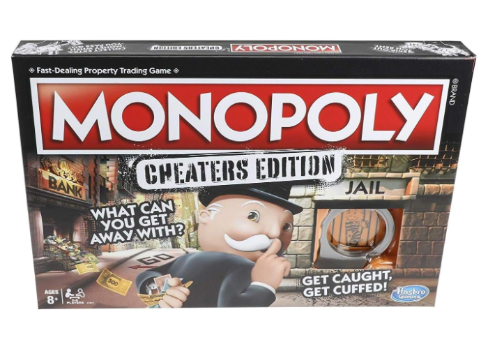how to play monopoly cheaters edition