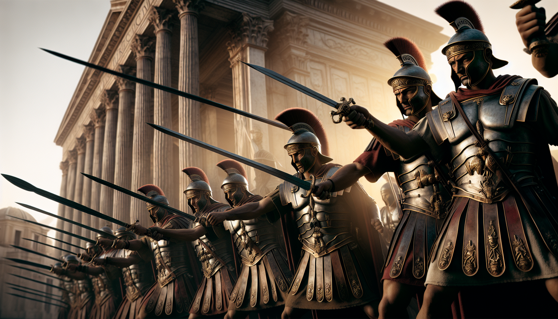 Rigorous training of Roman Principes