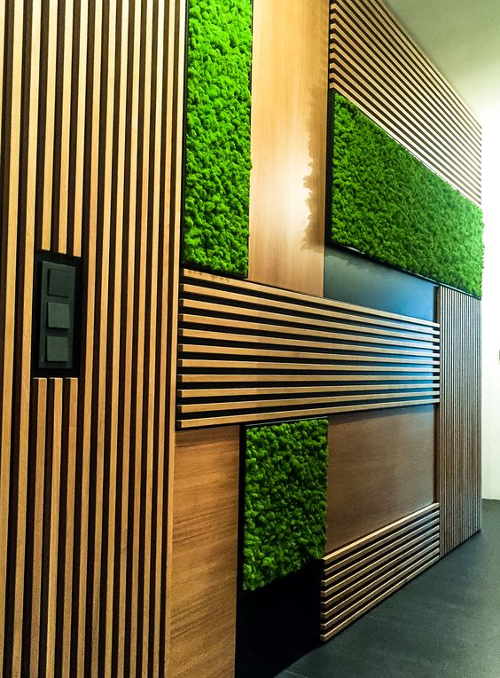 artificial greenery entryway wall decor