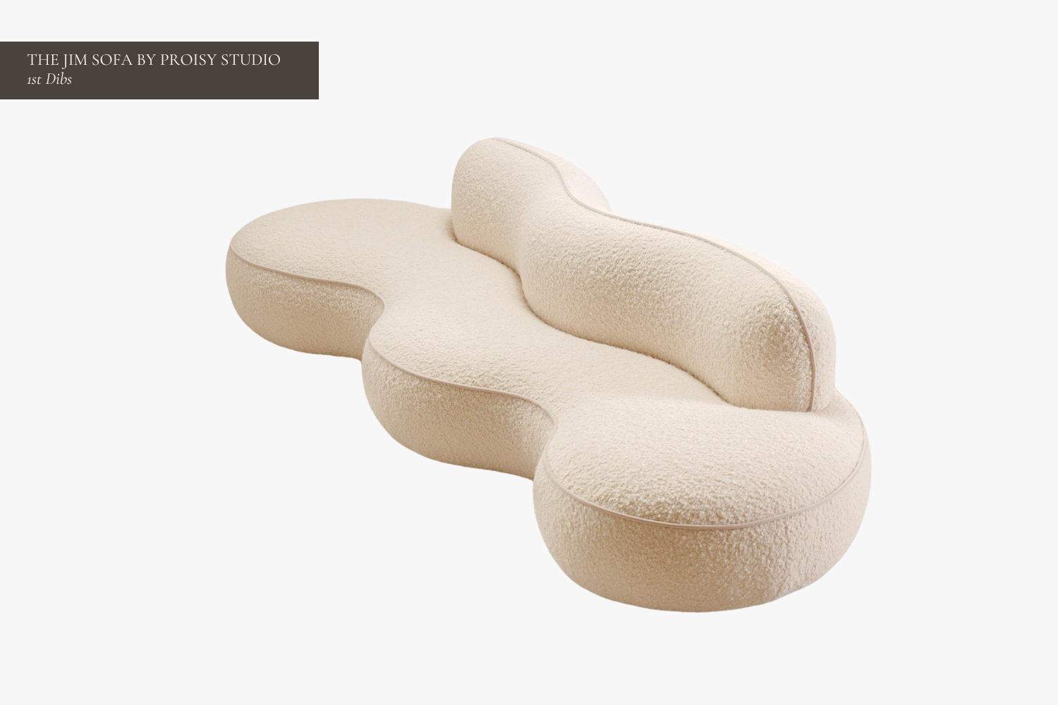 The Jim Sofa by Proisy Studio