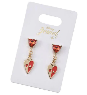 Disney Villains Earrings: Queen of Hearts