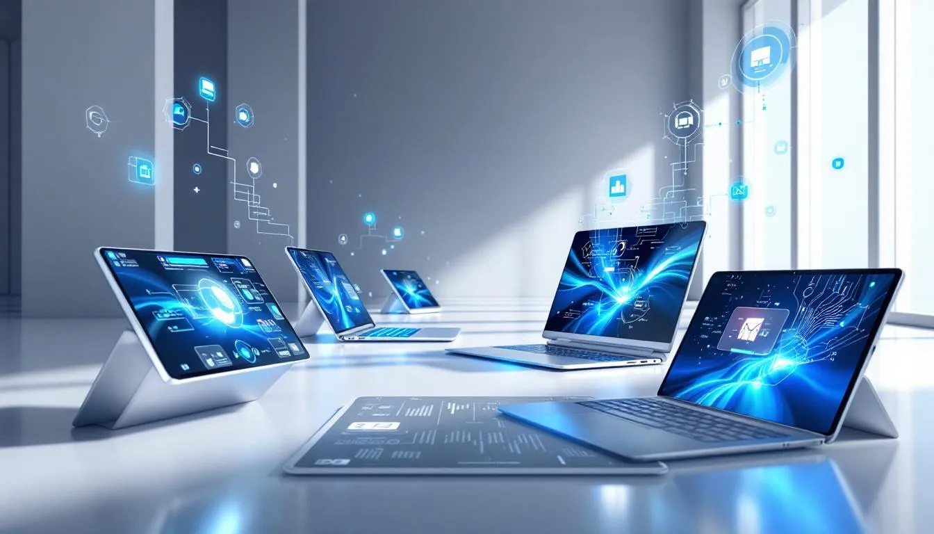 &Eacute;volution du march&eacute; des tablettes et PC portables en 2026, montrant les tendances actuelles.