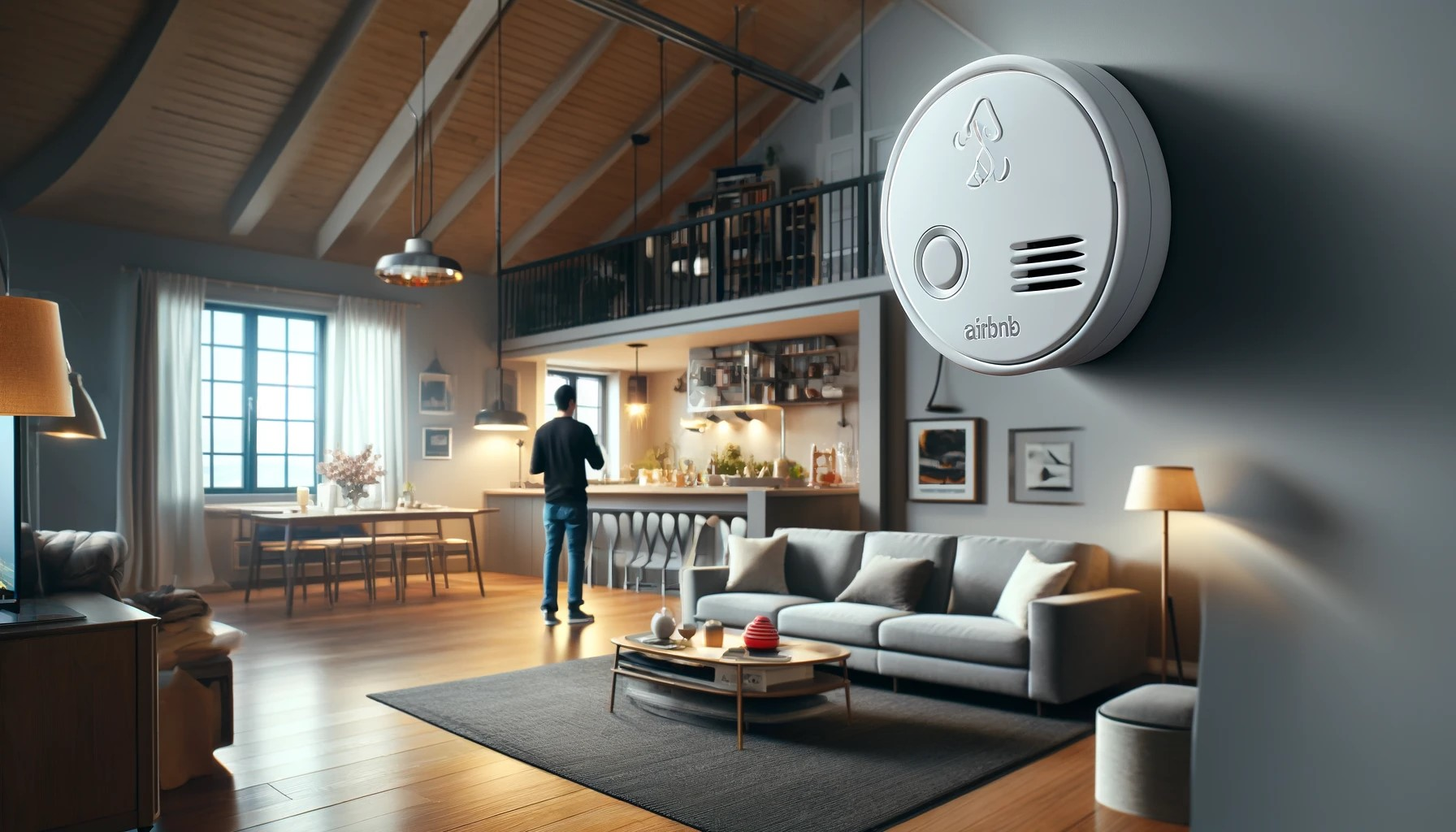 Carbon monoxide and smoke detectors for indoor common spaces
