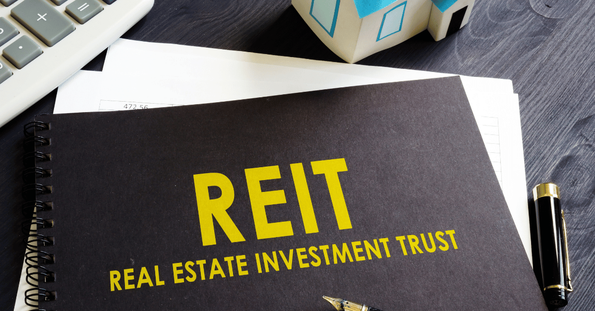 Depiction of a real estate investment trust 