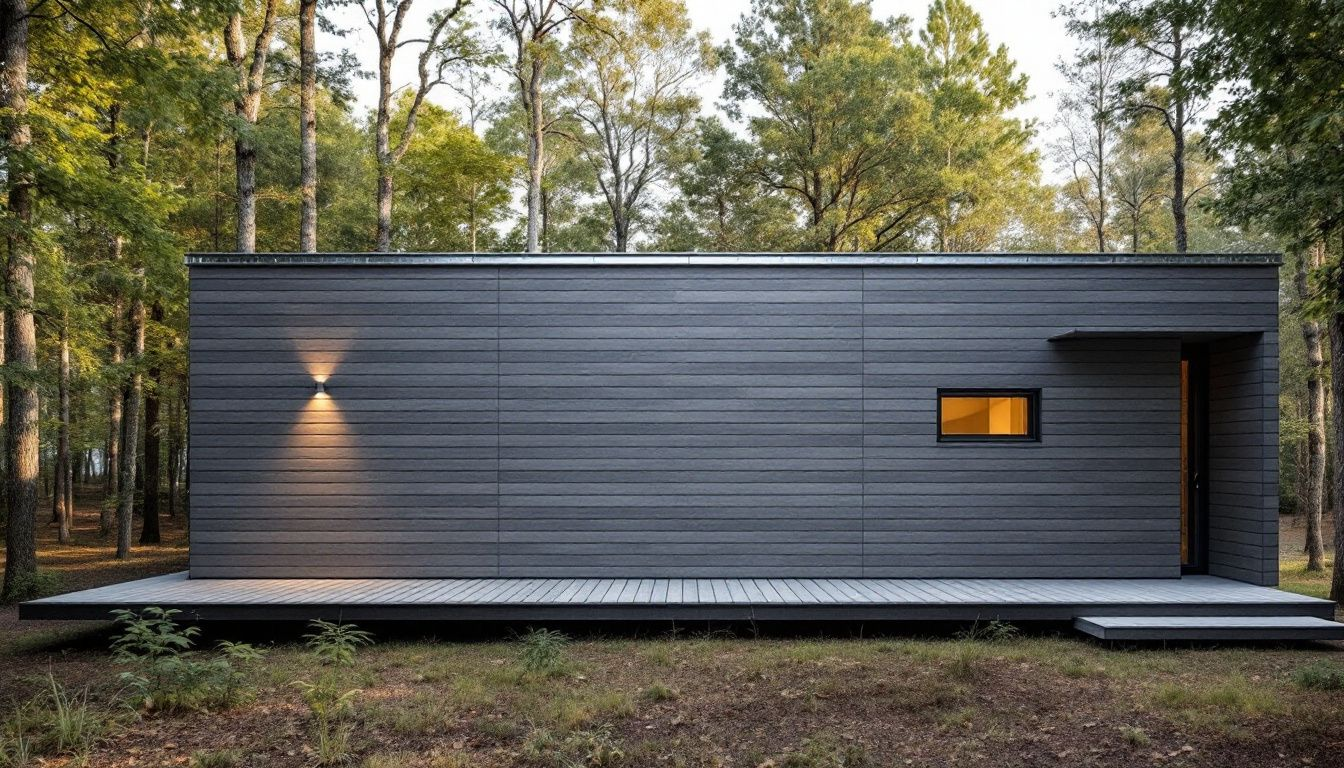 Popular styles of portable cabins including contemporary and rustic designs.