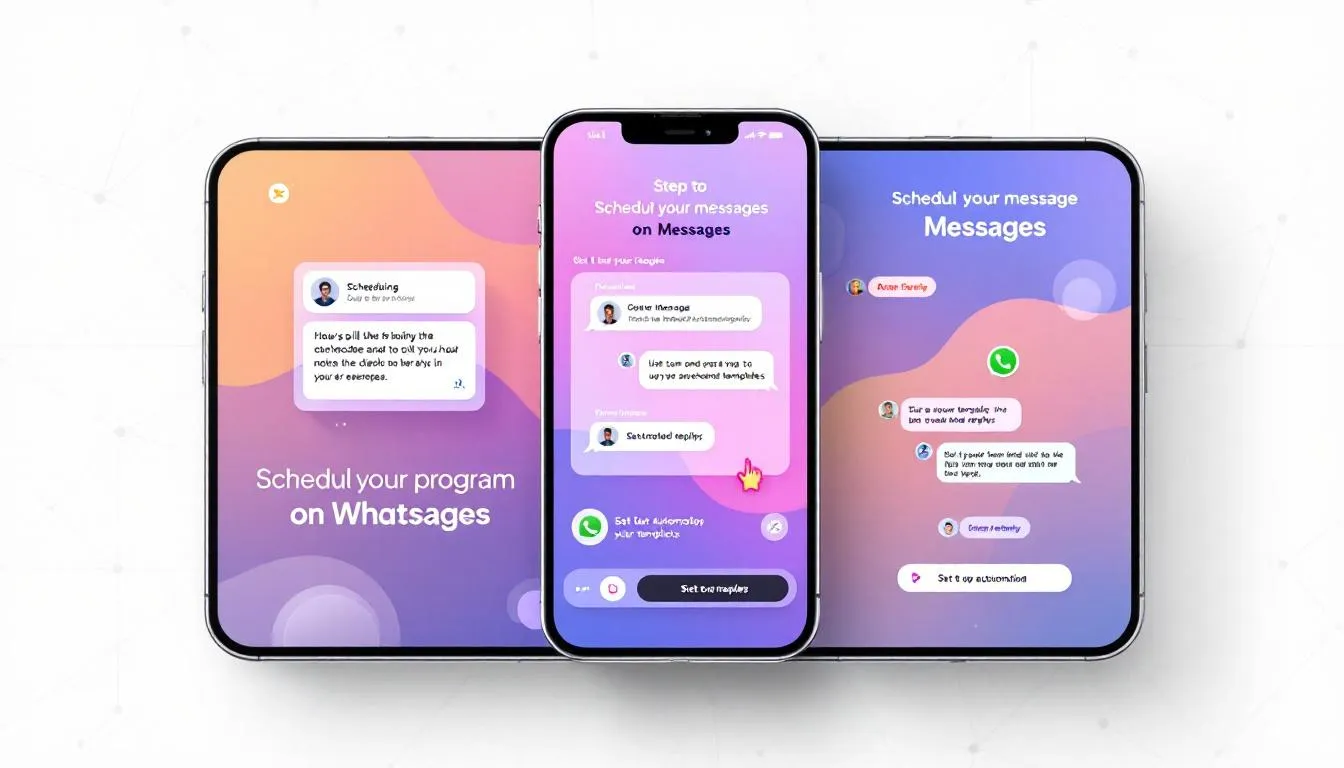 Mejores prácticas para programar mensajes en WhatsApp.