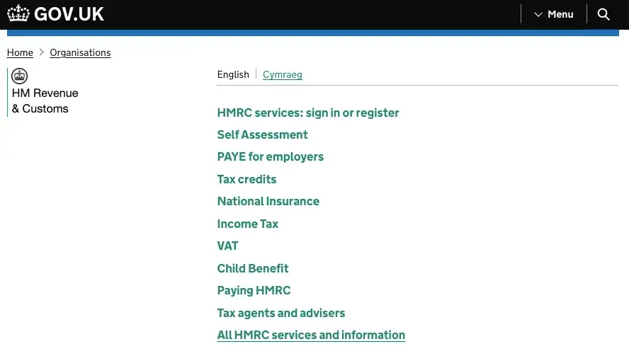 HM Revenue &amp; Customs (HMRC) pour les entrepreneurs individuels