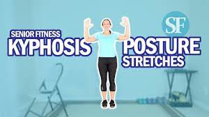 Improve Your Posture And Kyphosis With These Stretches | Senior Fitness |  Learning Level 👍 - YouTube