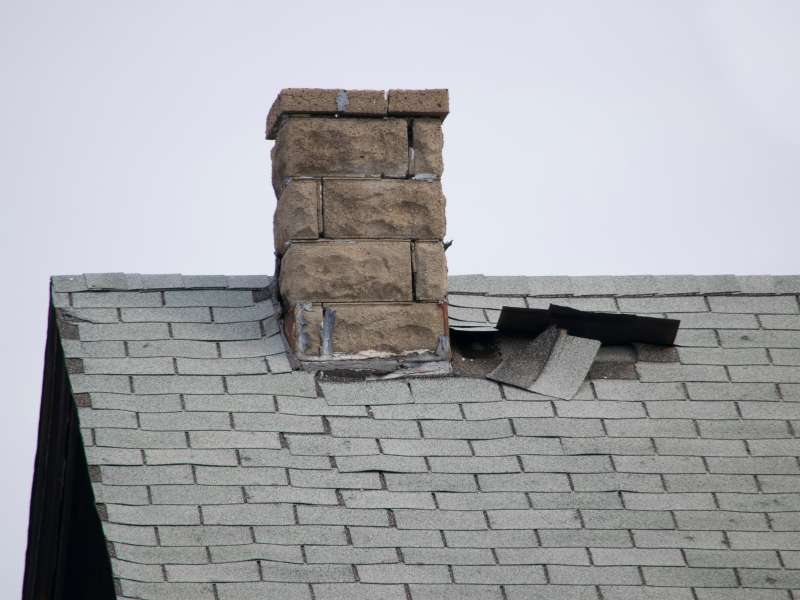 An image showing an existing roof needing repair in San Antonio, TX. 