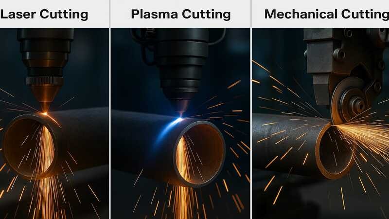 Comparison of different cutting methods