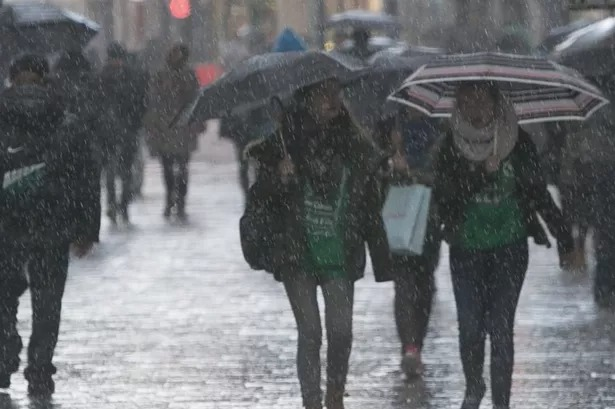 Rainy day in Cork