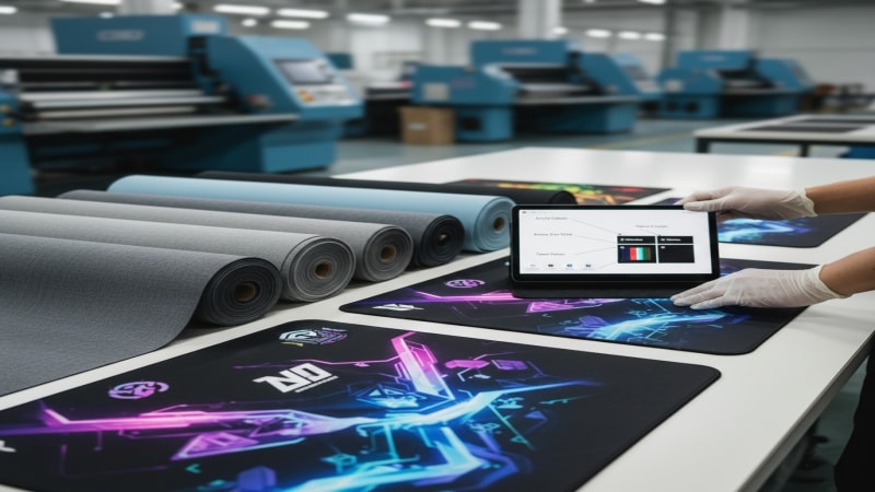 New Material Fabric Of Mouse Pad Roll