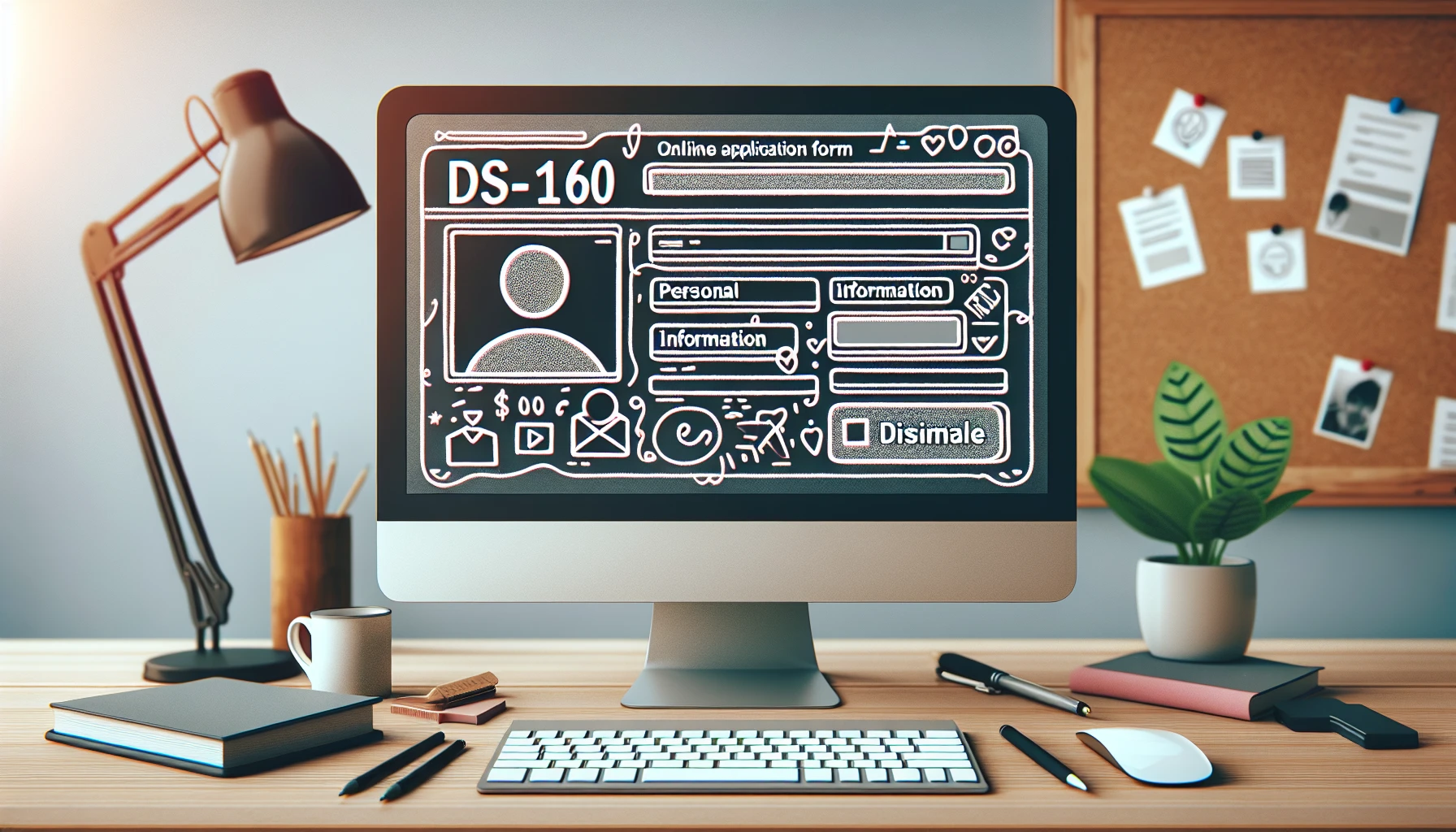 DS-160 online application form with digital photo submission