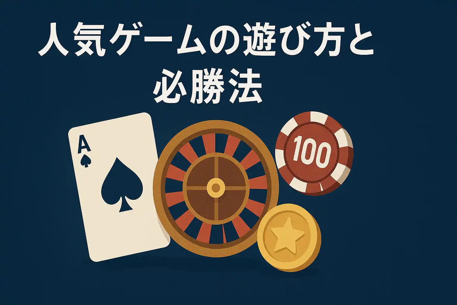 人気ゲームの遊び方と必勝法
