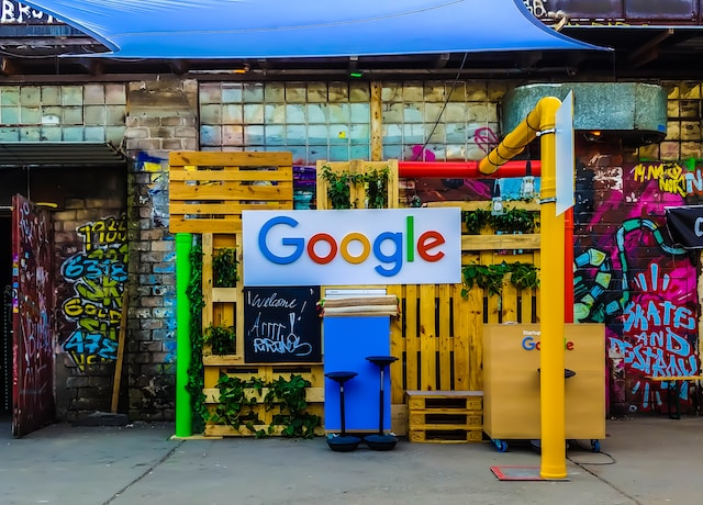 Google street sign