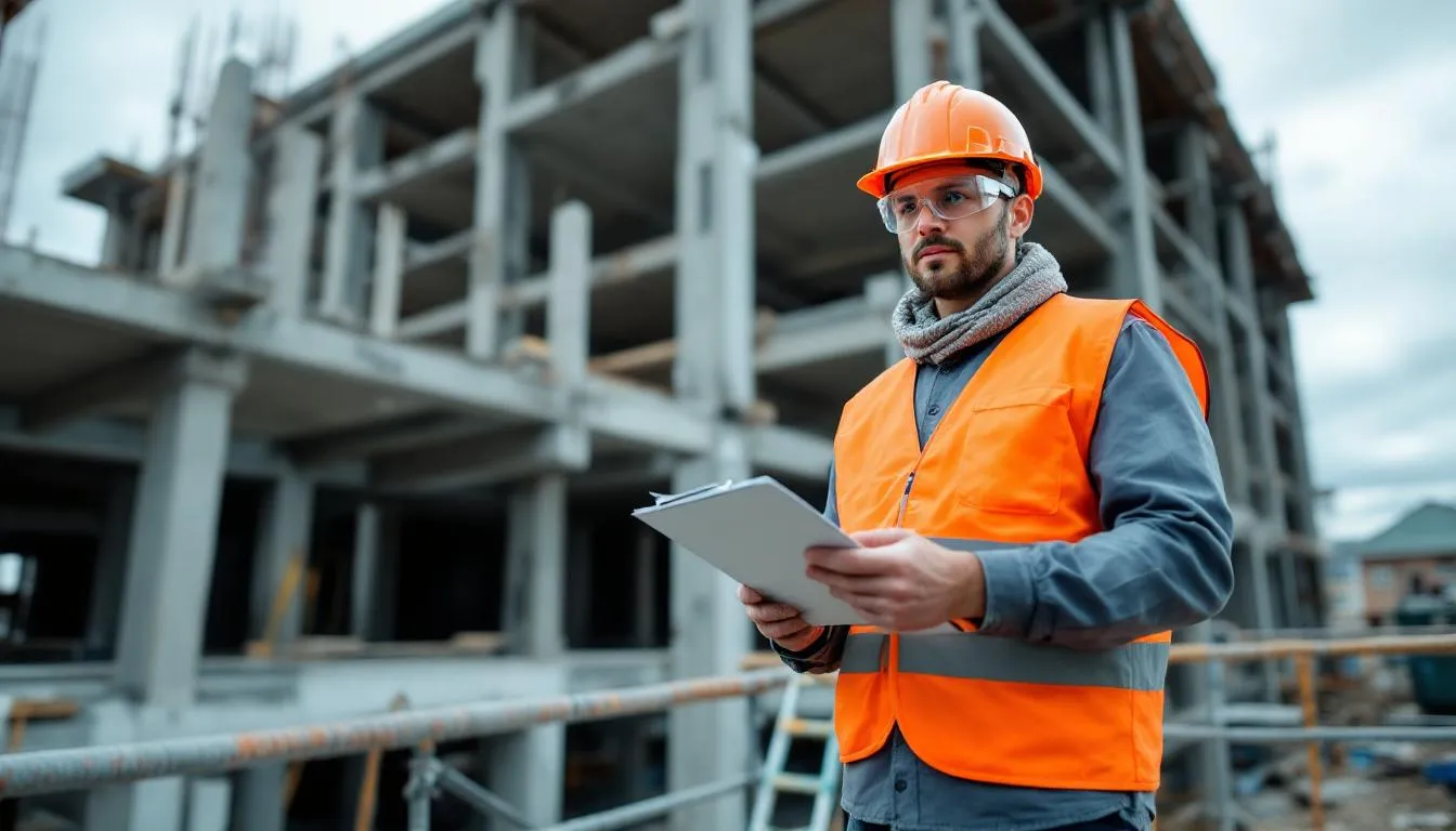 L'image présente un étudiant canadien en train de consulter des informations sur le permis de travail postdiplôme (PTPD) sur un ordinateur portable, avec des documents sur les programmes d'études et les conditions d'obtention de ce permis étalés sur une table. On peut également voir des livres sur l'immigration et la citoyenneté Canada à côté de lui.