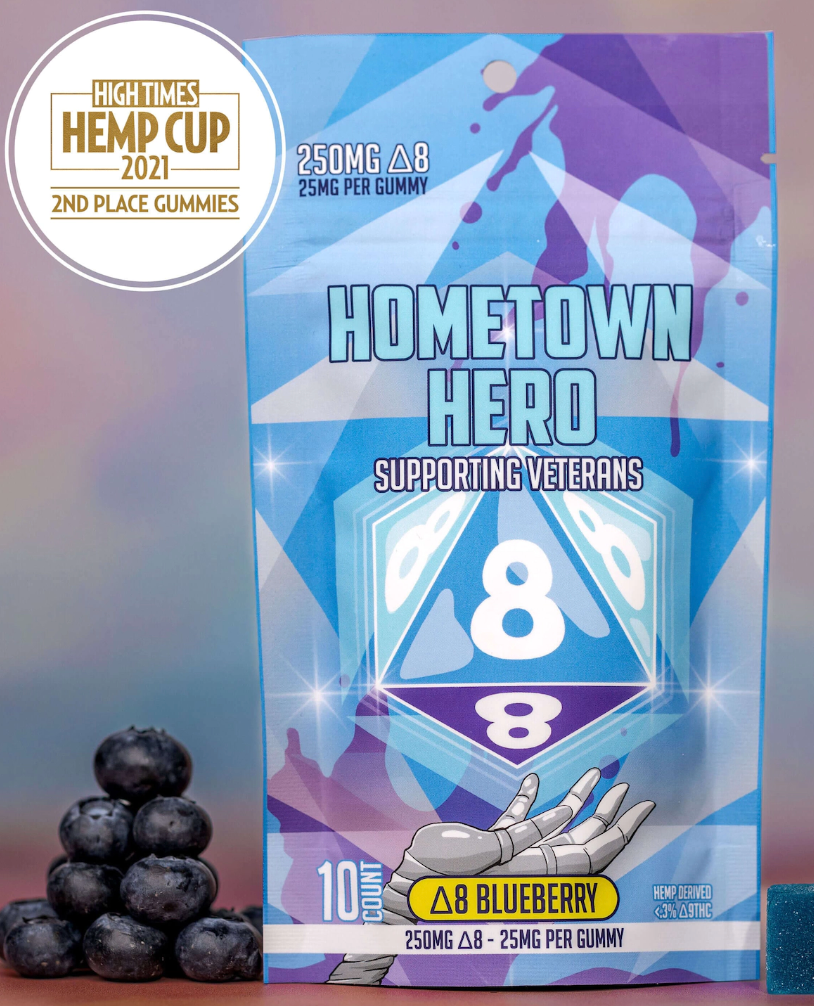 Hometown Hero CBD sells delta 8 gummies 