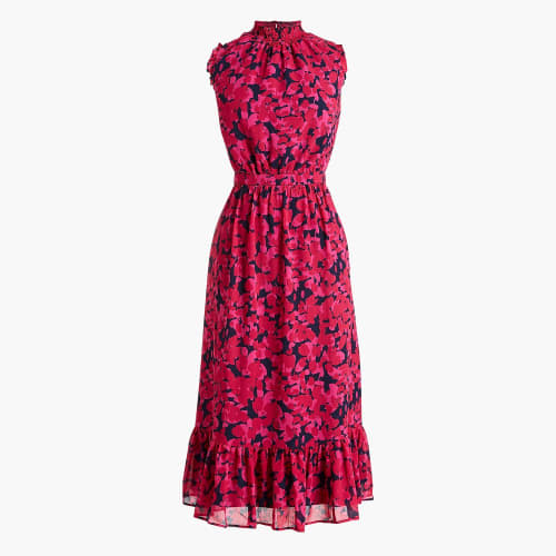 A beautiful, bright prints make wonderful graduation dresses.