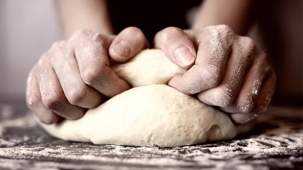 Dough kneading