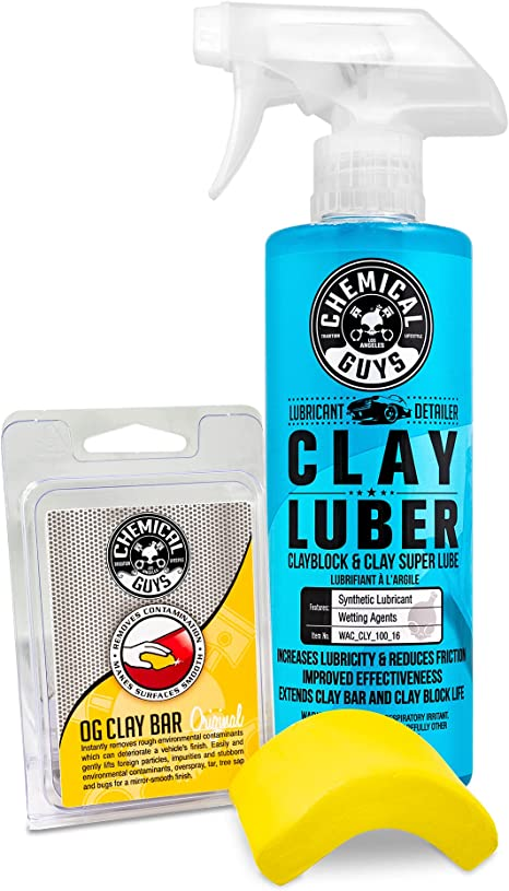 Chemical Guys Clay Bar & Clay Lubricant Kit #1