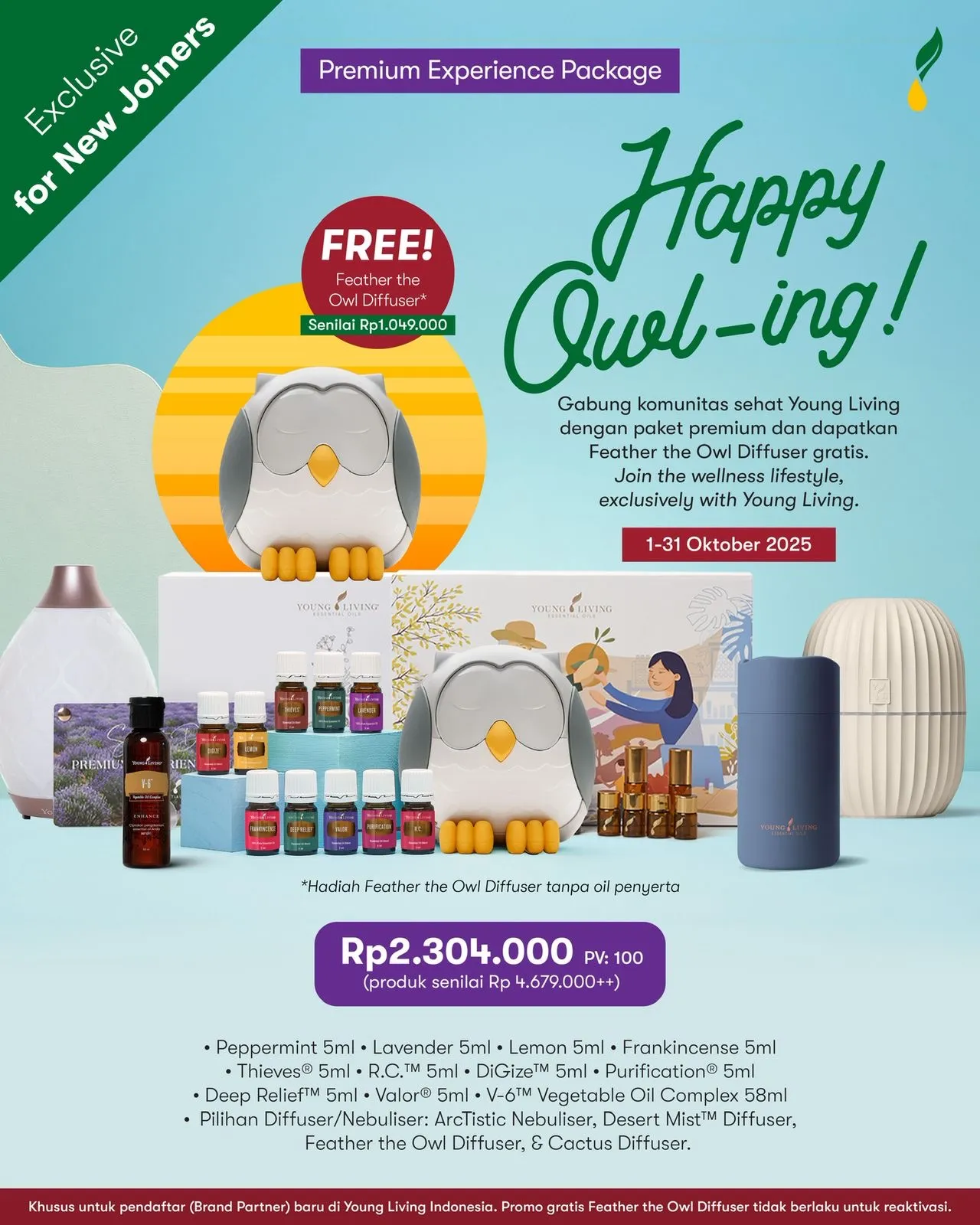 Young Living Oktober Promo Premium Experience Package