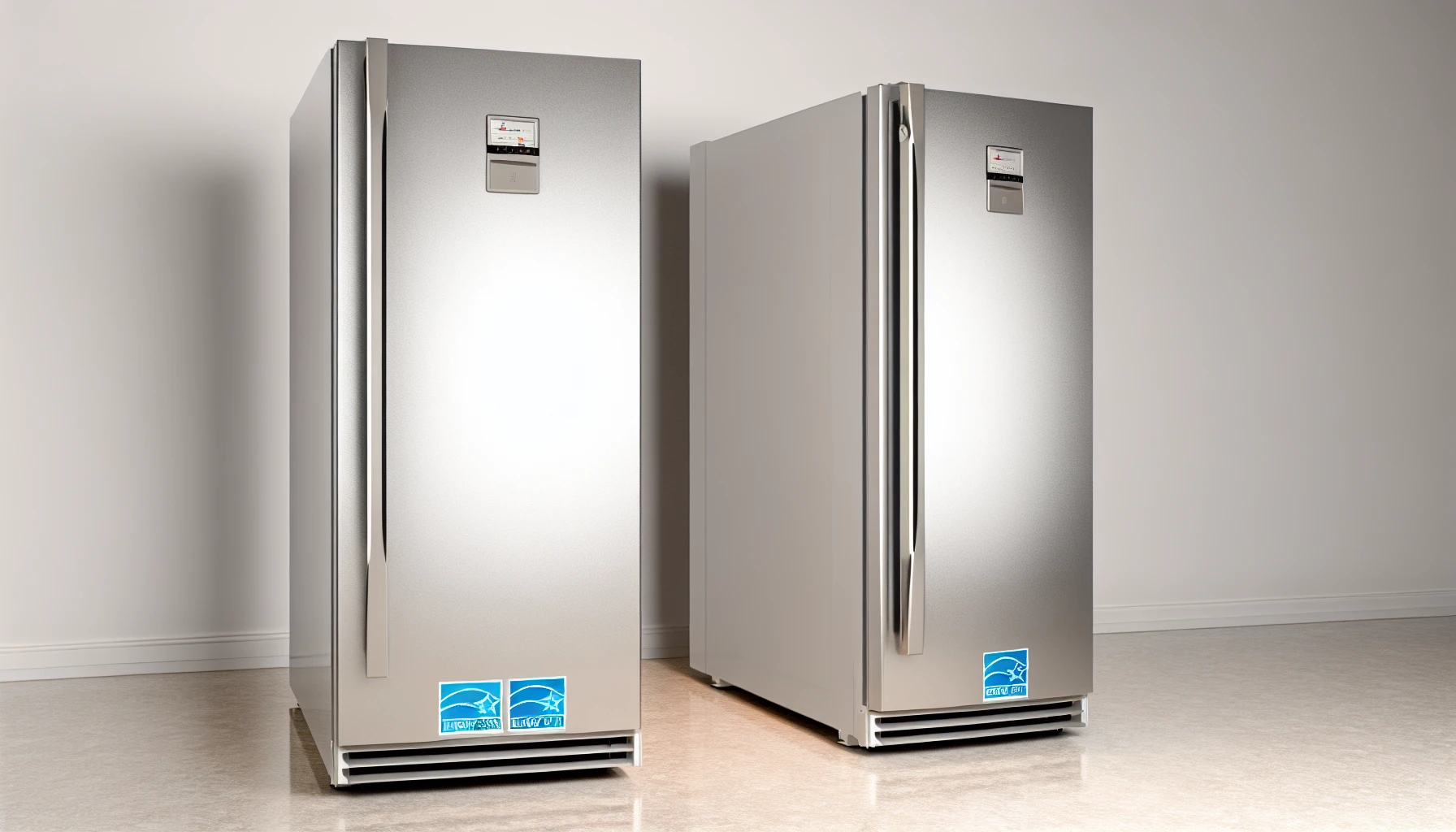 Comparison of energy-efficient refrigeration units with cost savings